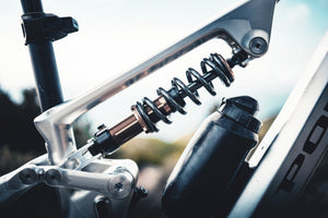 Pole Hiisi frameset with rear shock