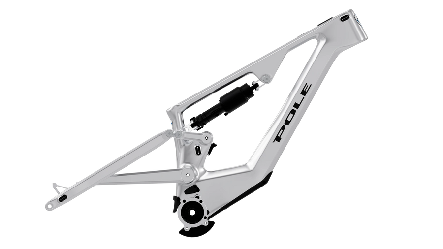Pole Hiisi frame, CNC-machined in Jyvaskyla
