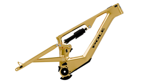 Pole Hiisi frame in True Gold